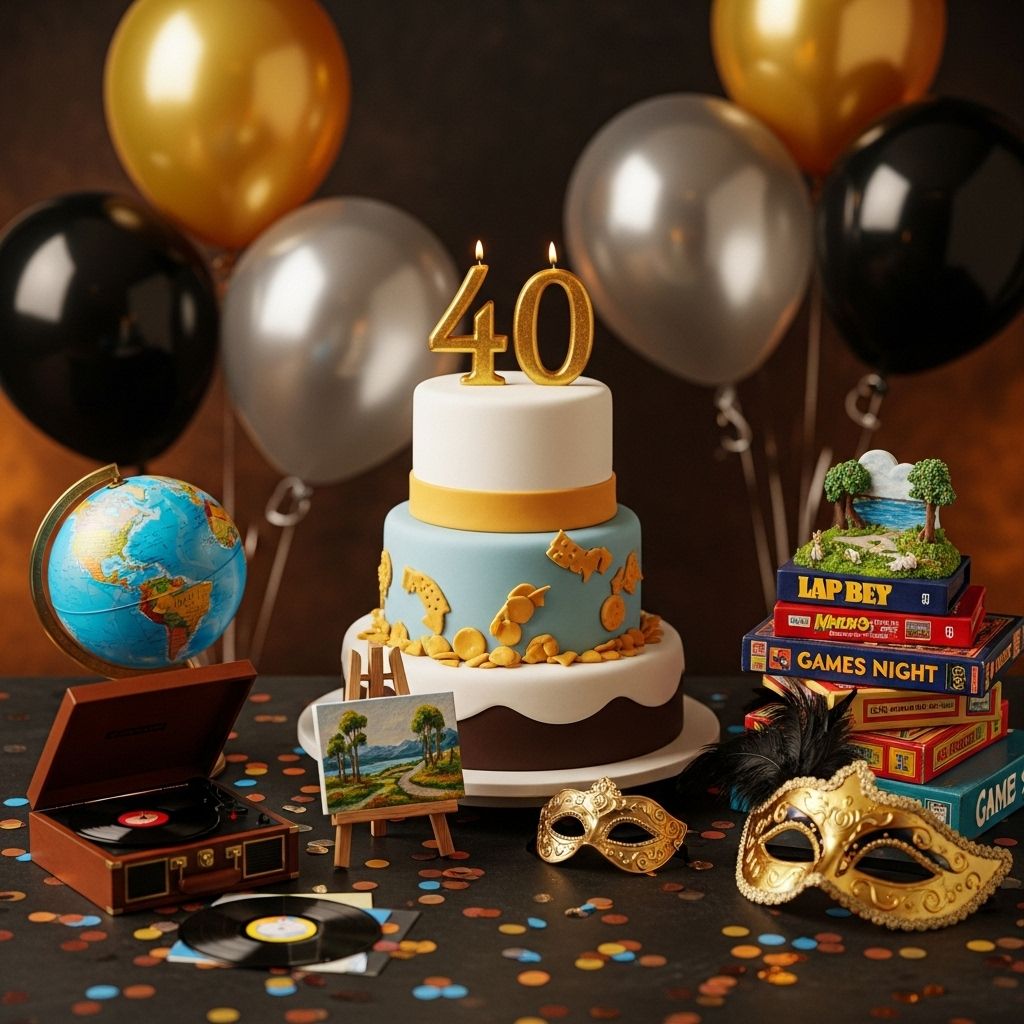 Ultimate 40th Birthday Party Ideas: Themes, Games & Fun Activities Bring every guest together with custom decor, lively games, and unforgettable experiences.