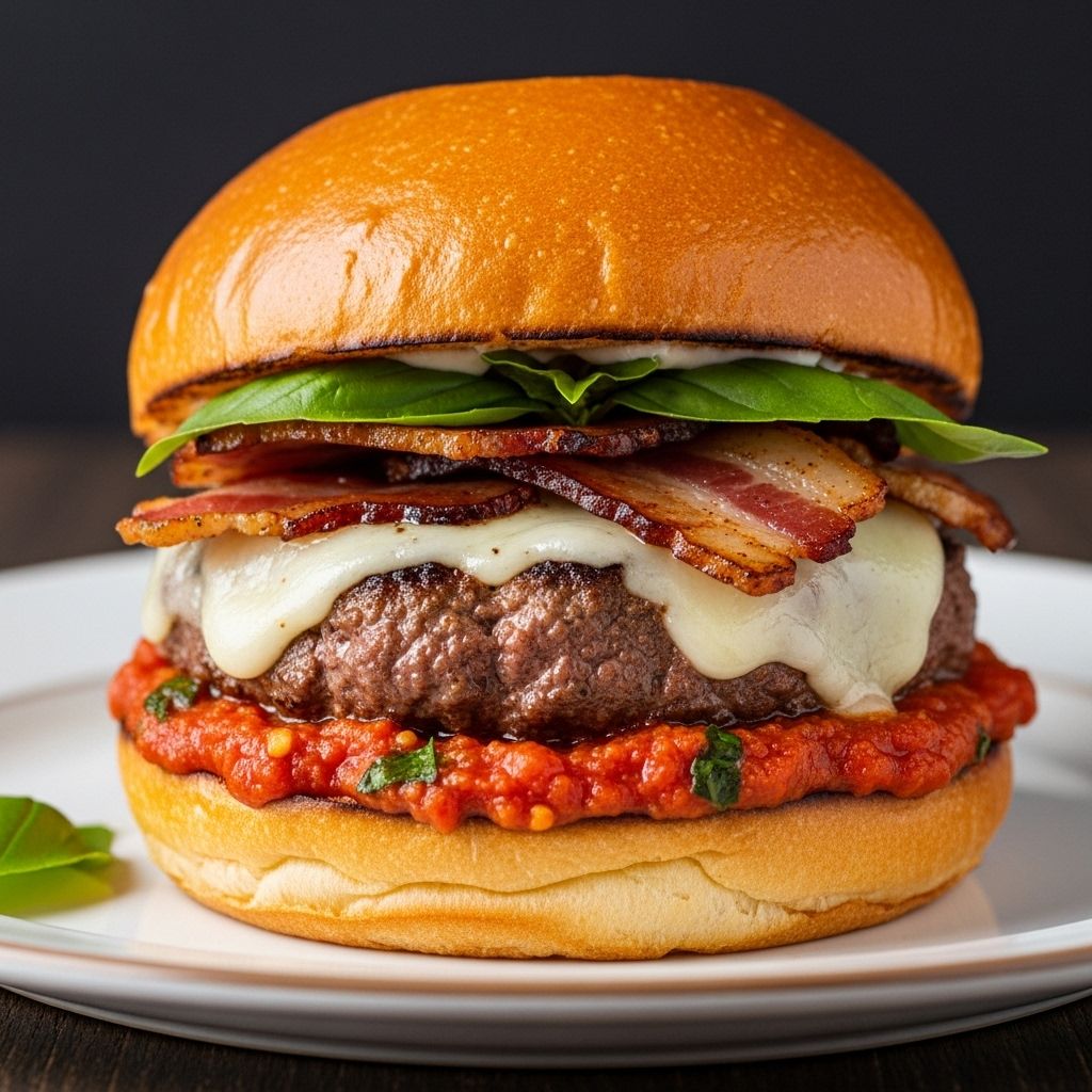 A flavor-packed twist that brings Rome’s most beloved pasta sauce straight to your bun.