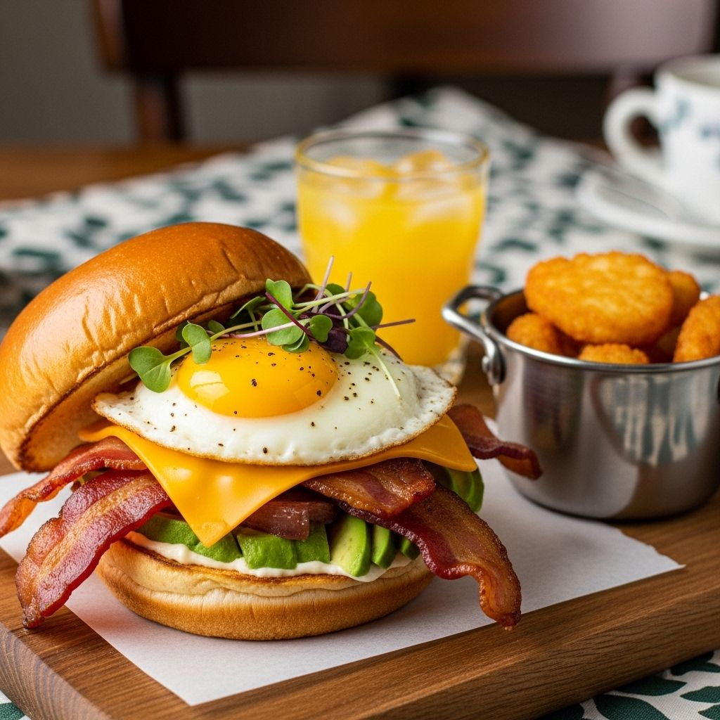 Transforms morning favorites into a hearty, customizable meal that works for dinner.