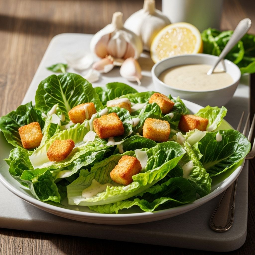 Experience the perfect balance of crunchy greens, savory umami, and tangy elegance.