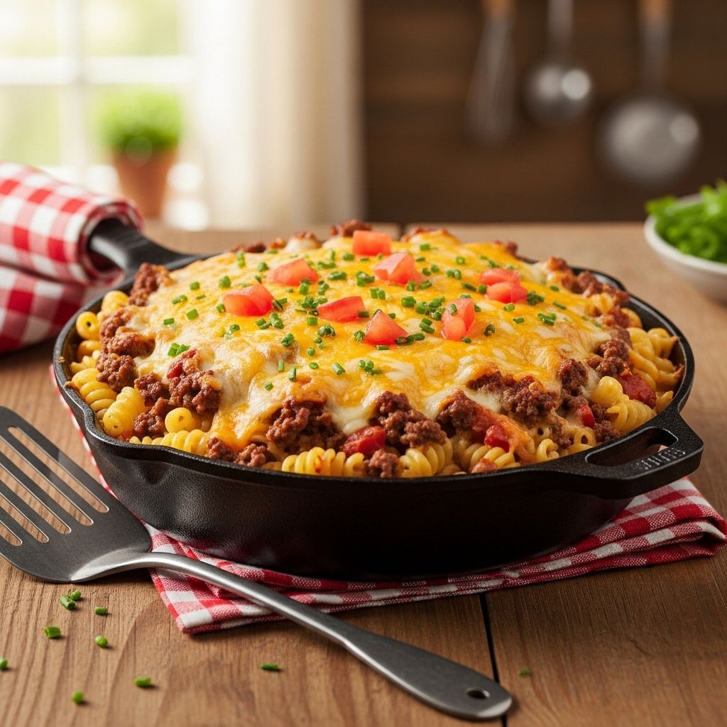 An easy, family-friendly bake that transforms pantry staples into comfort food with a crunchy twist.