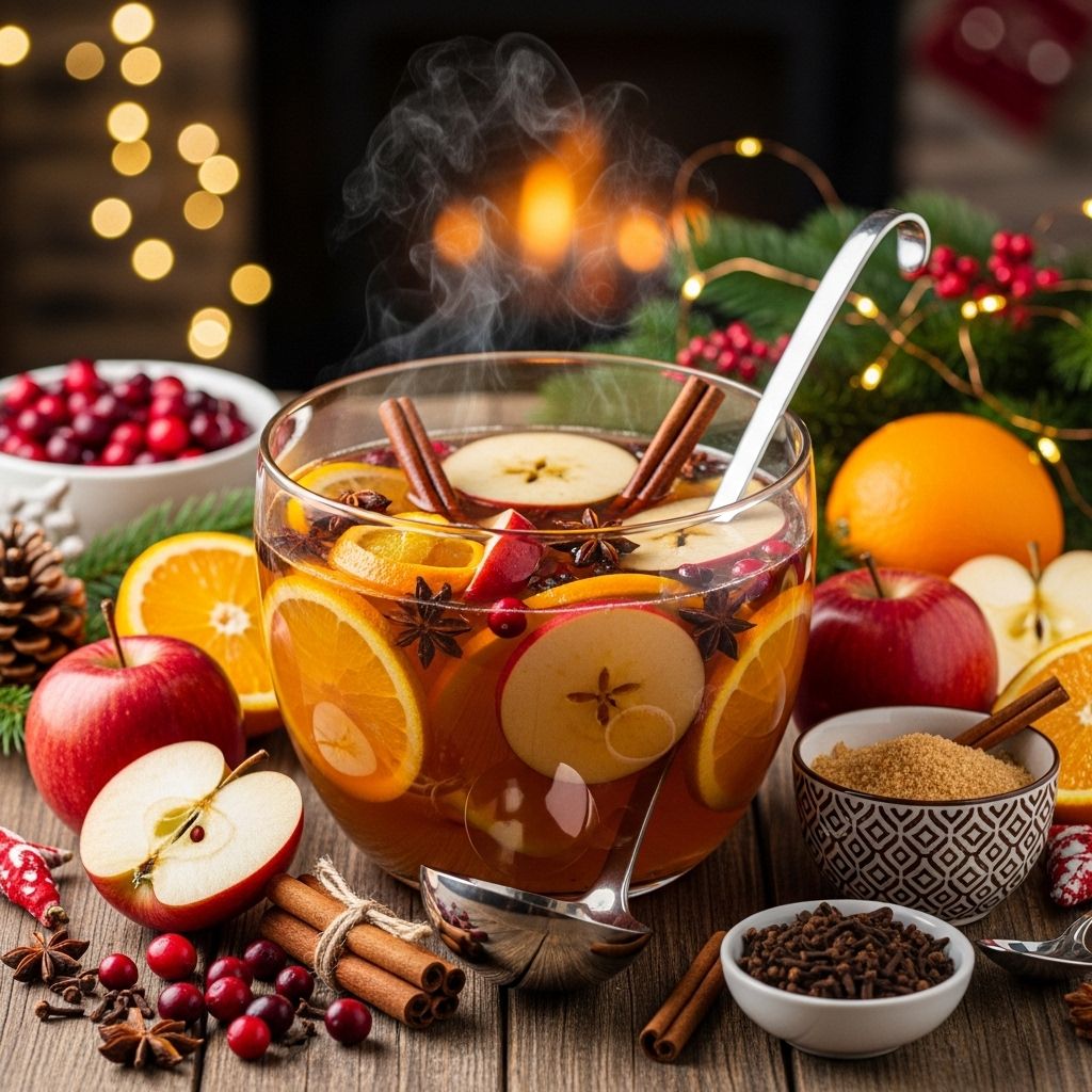Cider, apples, and fragrant spices combine to warm your guests with nostalgic charm.
