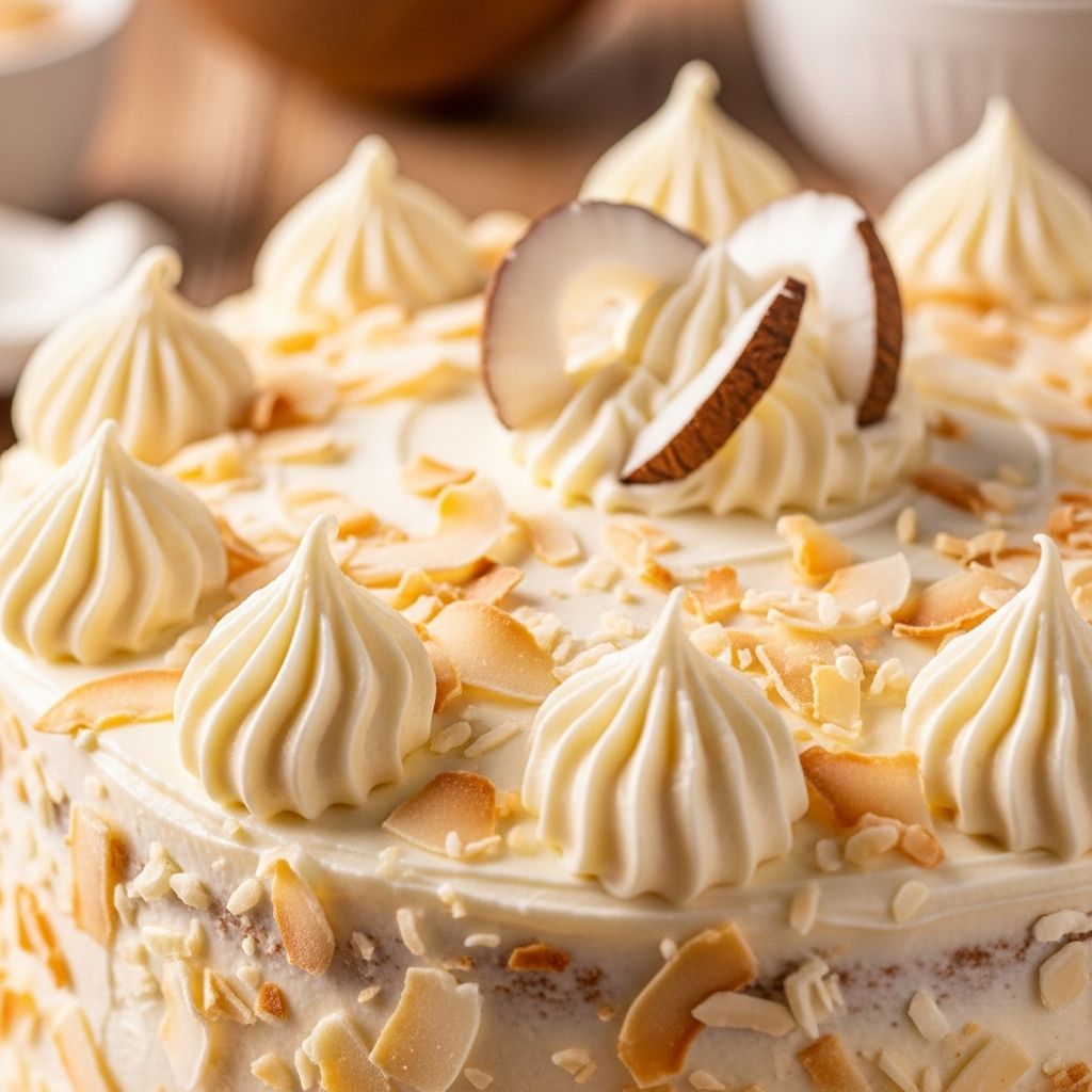 Tropical flavor meets effortless baking for a dairy-free topping that delights.