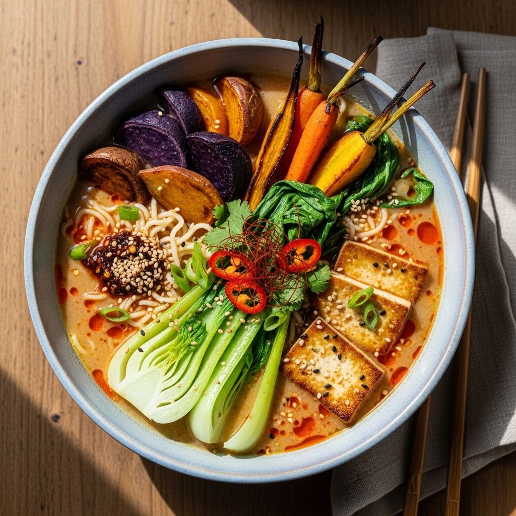 Get complex, savory flavors with easy simmering and blending for a next-level noodle bowl.