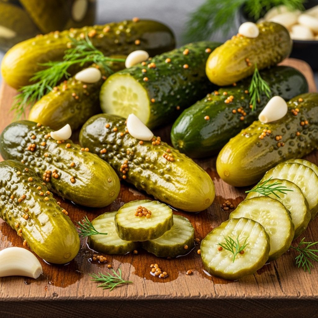Discover options that balance tangy brine and herbal aromatics for a standout snack.