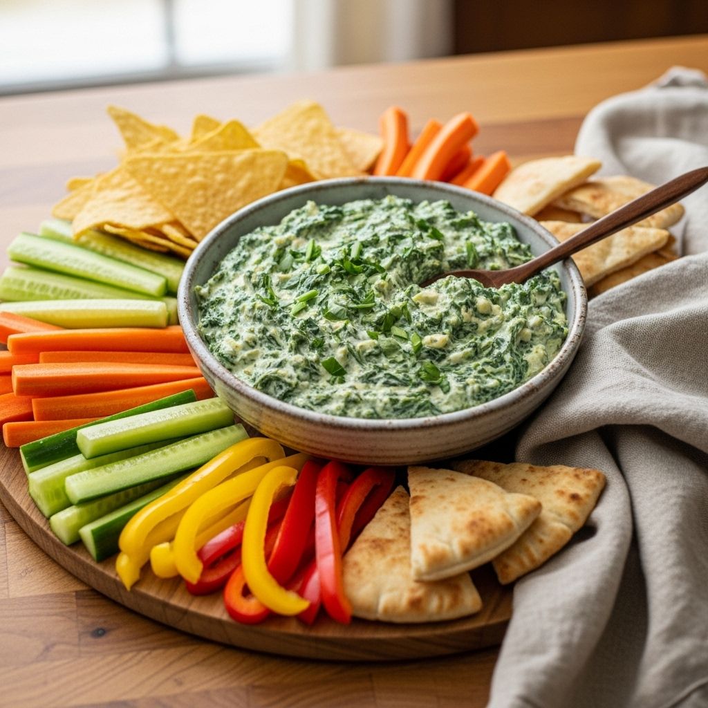The Ultimate Fresh Spinach Dip: A Classic Party Appetizer Real ingredients and simple prep deliver bright flavors and irresistible crunch.