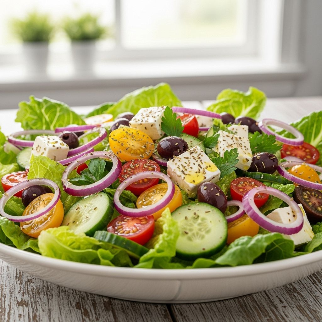 A simple twist on a Mediterranean classic that delivers bold, fresh flavors.