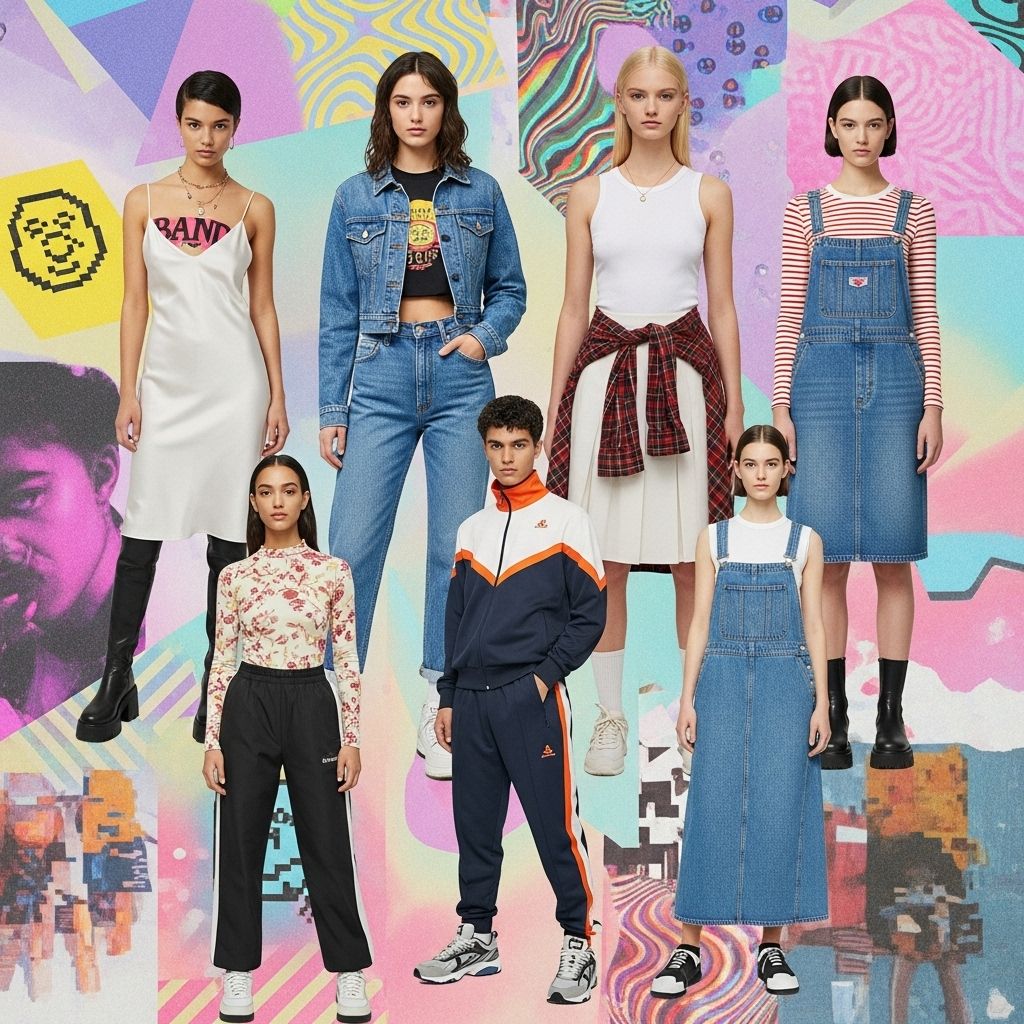 Discover the unforgettable style moments of the 1990s and learn how to give them a fresh, modern twist for today's wardrobe.