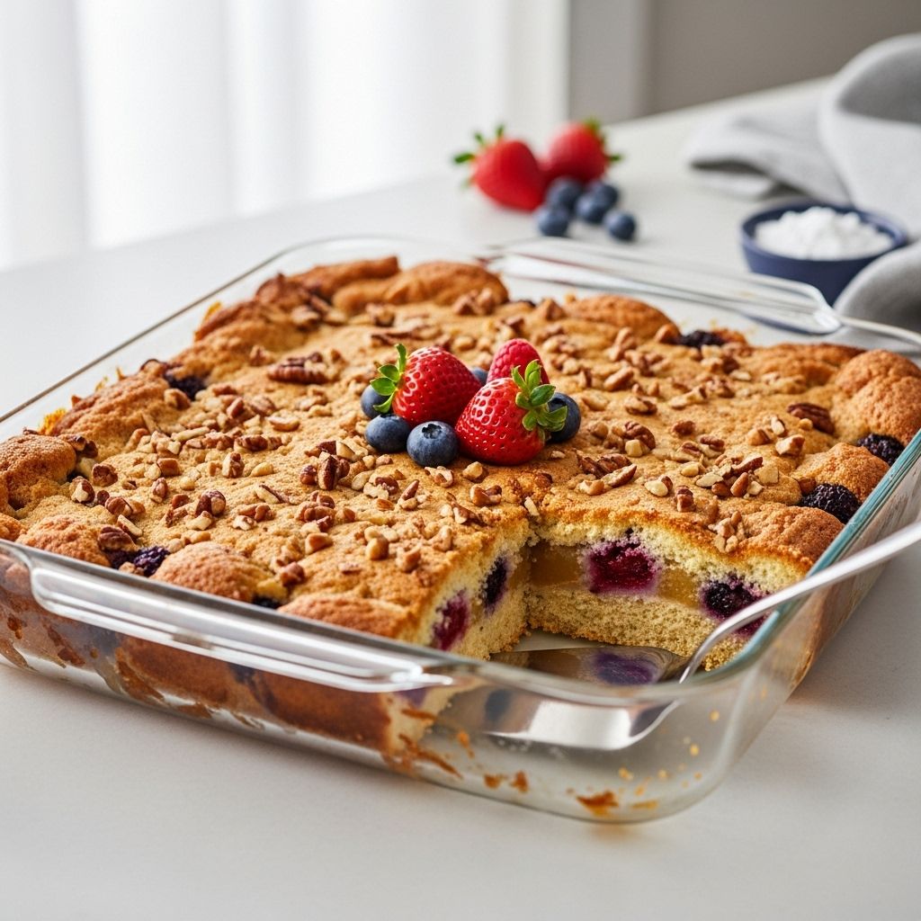 This retro favorite delivers a golden crust and bubbly filling with zero mixer or fuss.
