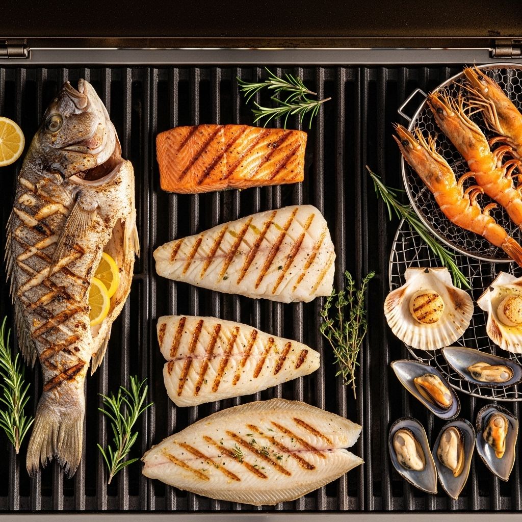 Delicate ocean flavors shine with precise prepping, heat mastery, and bold seasonings.