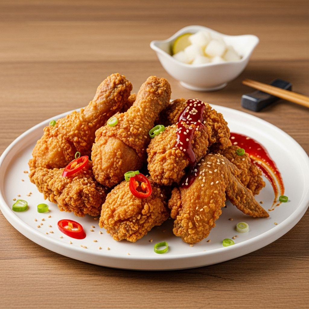 Master the art of double-frying for a thin, glassy crust and succulent chicken every time.