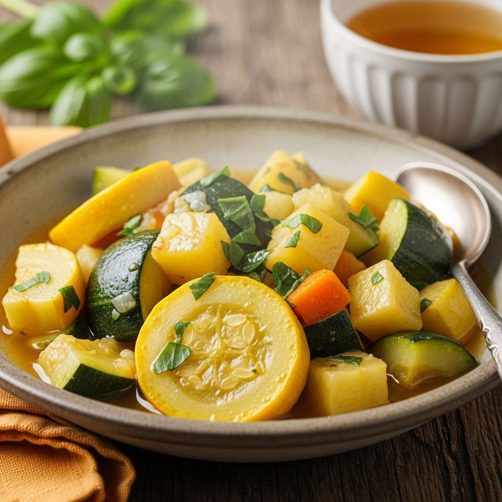 A patient low-heat method unlocks silky softness and rich taste in garden bounty.