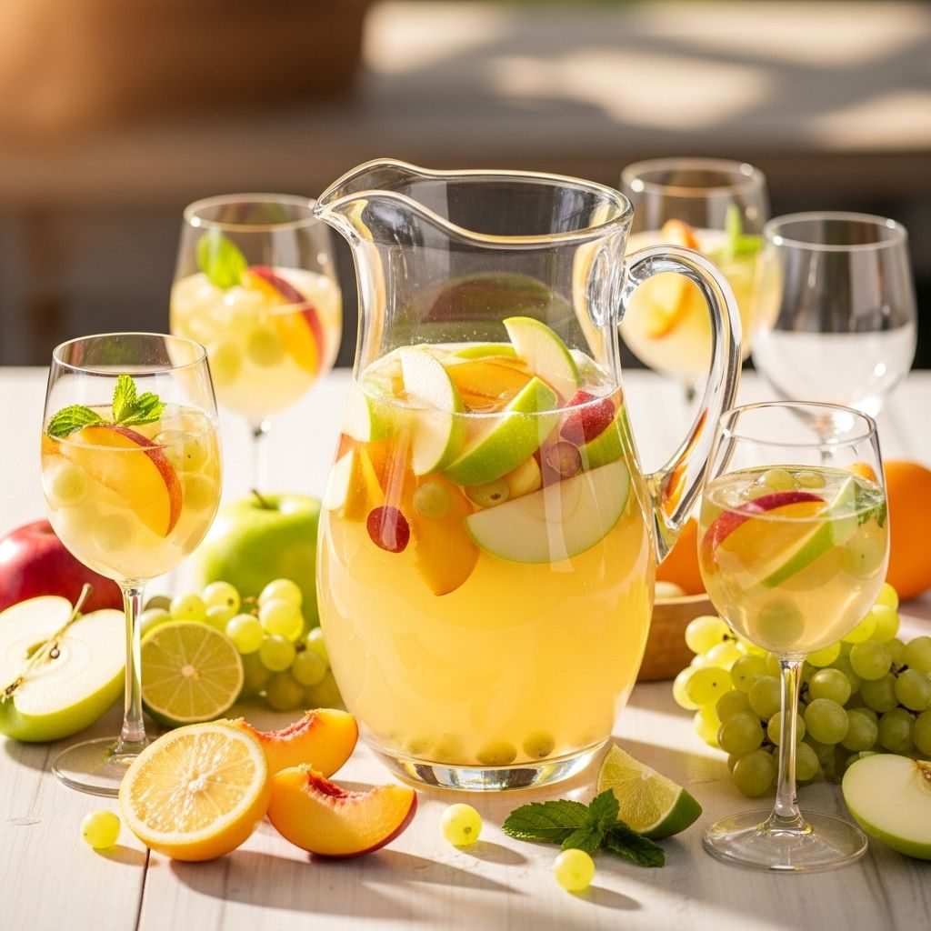 A crisp, fruit-infused cocktail that elevates every celebration with refreshing sparkle.