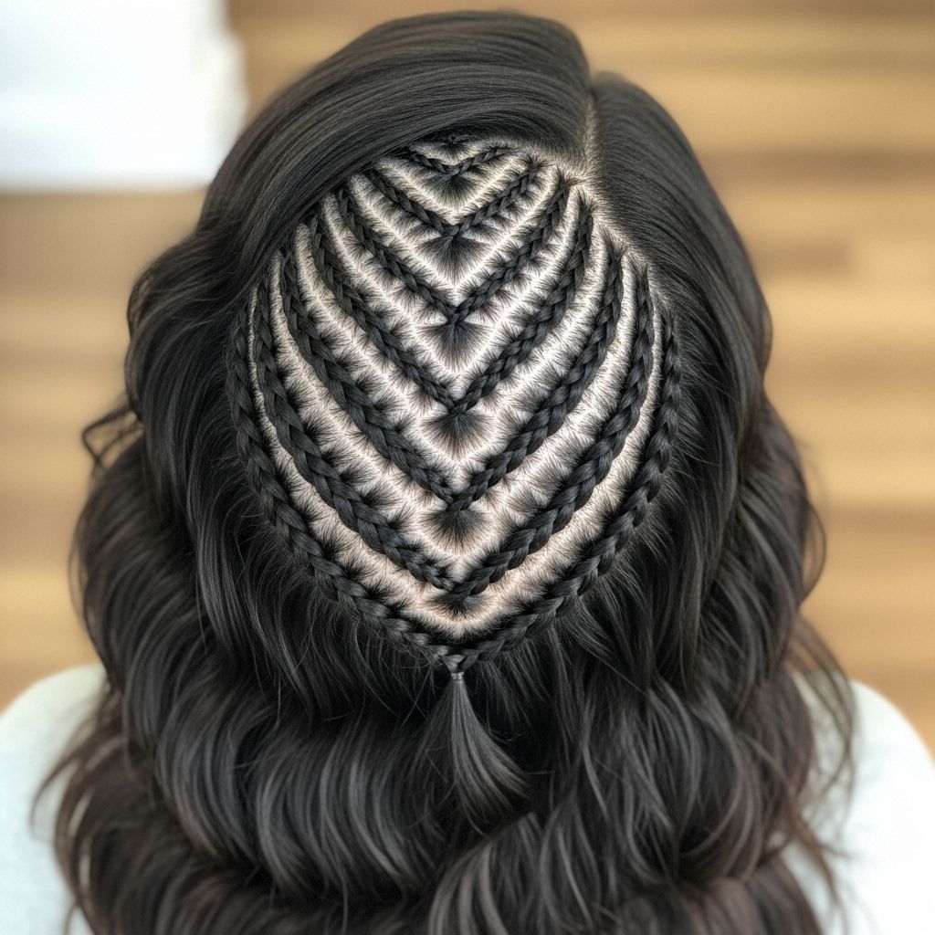 Explore the versatility, creativity, and bold style options available with zig-zag braids for every hair type.