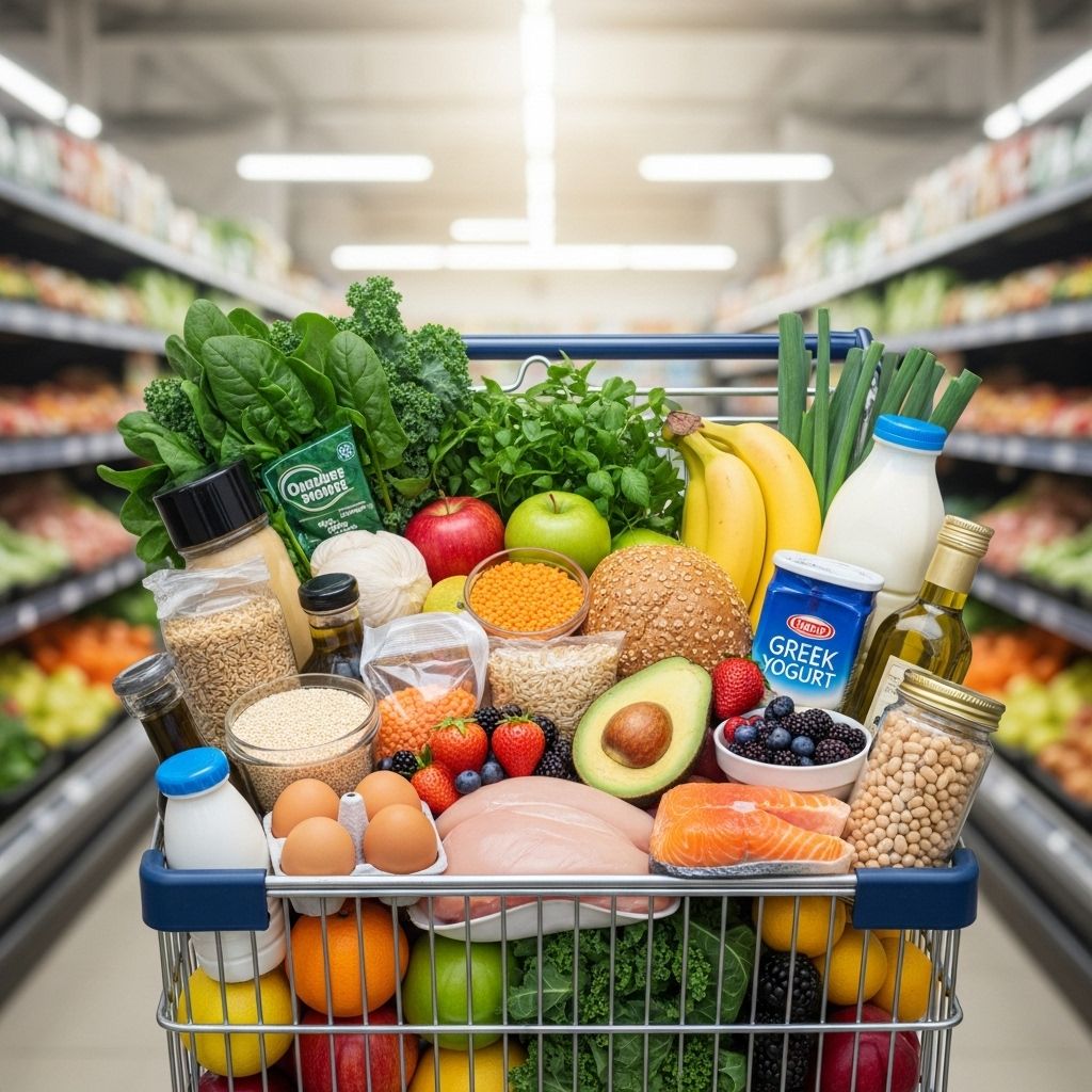 The Ultimate Healthy Grocery List: Nutritionist-Approved Staples Strategies to simplify shopping and stock your pantry with nutrient-packed foods.