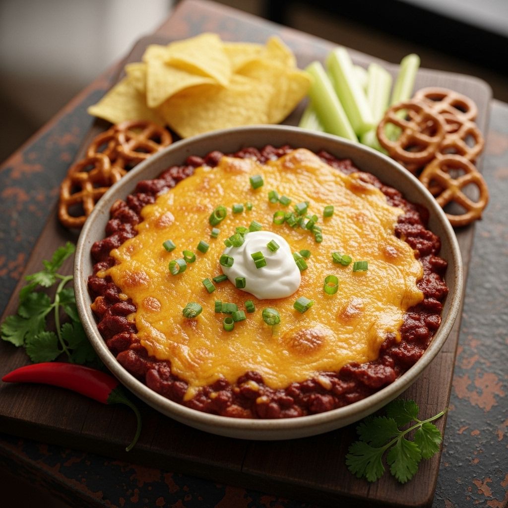 A blend of savory beef and gooey cheese makes every chip-dip moment unforgettable.