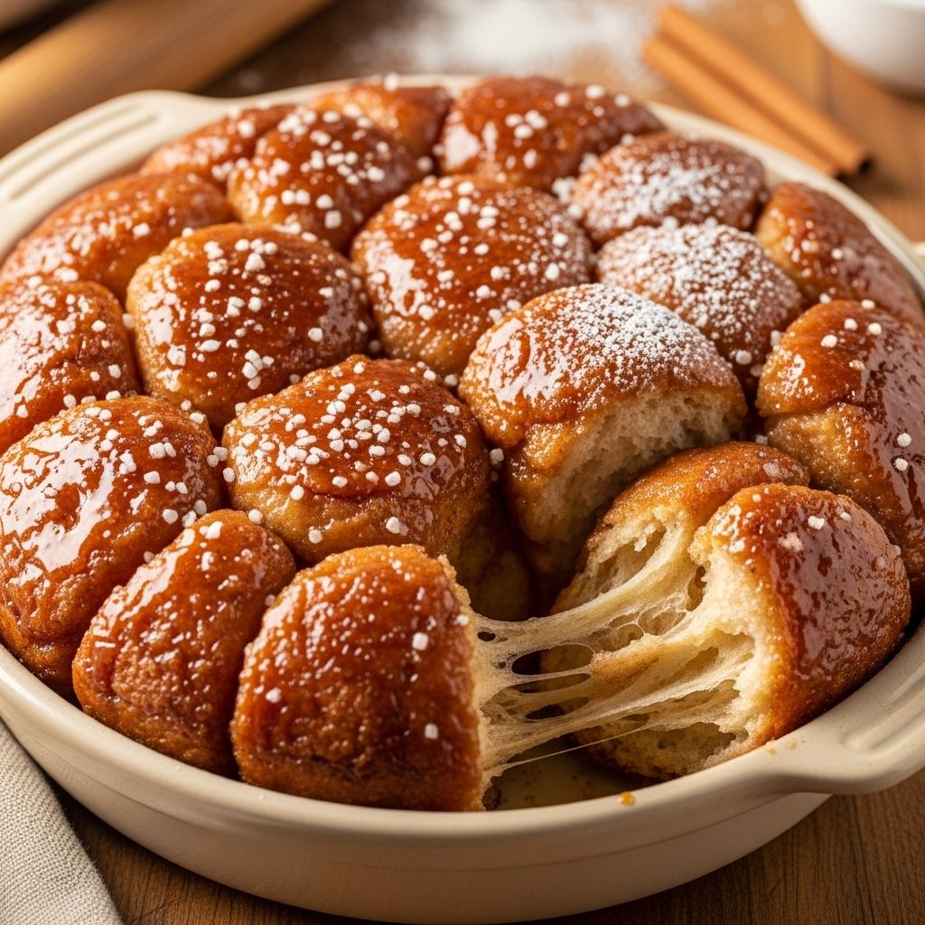 Unite friends around a soft, buttery, cinnamon-sugar pull-apart that melts in every bite.