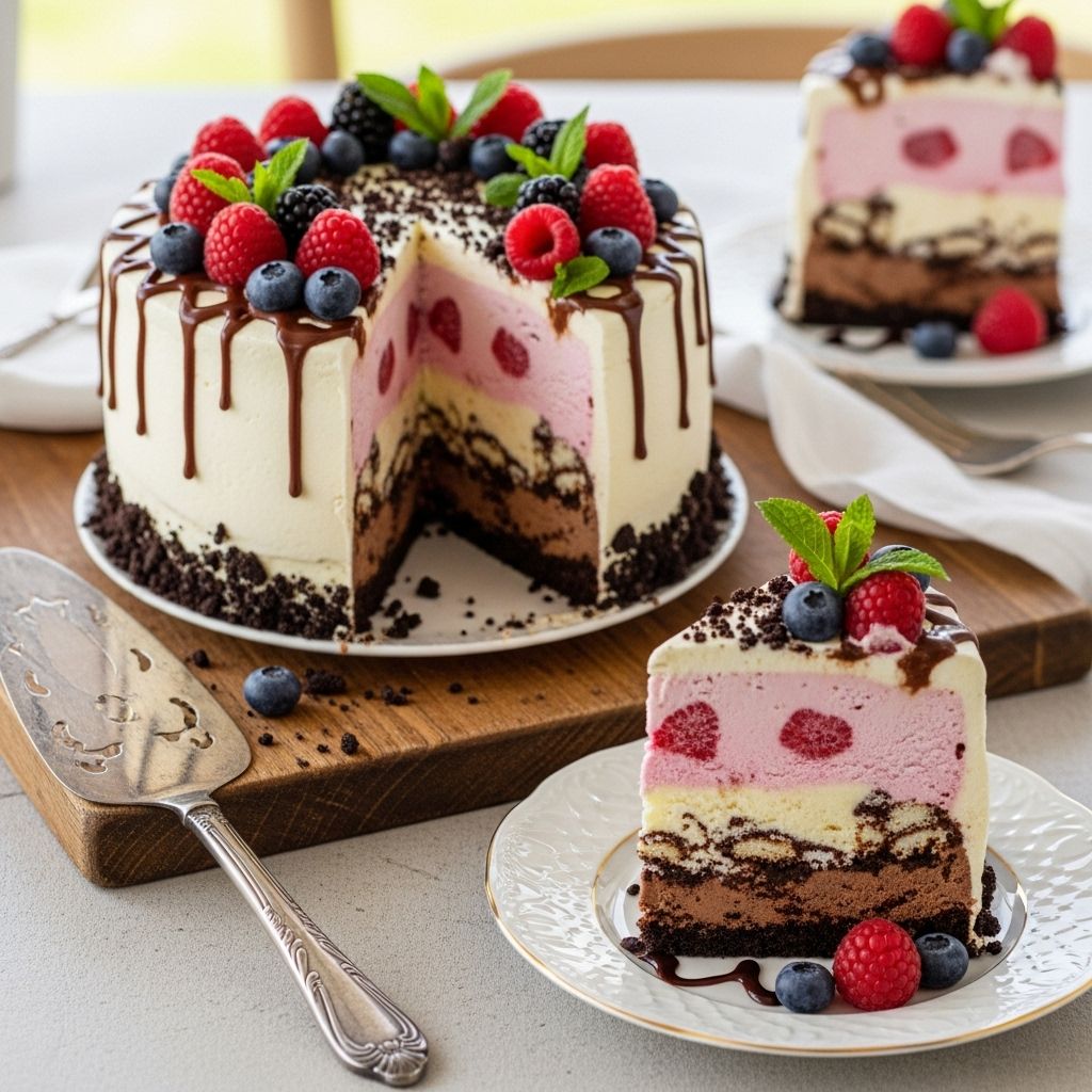 Crunchy toffee and rich caramel turn a classic frozen treat into a showstopper.