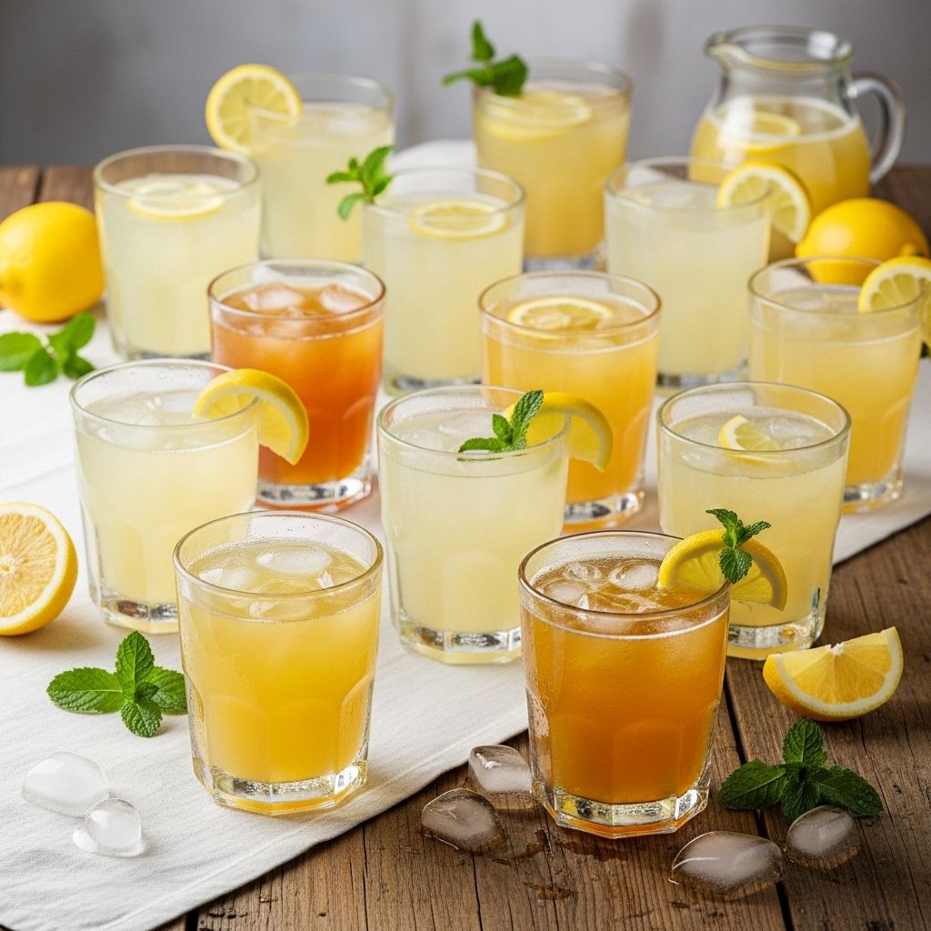 Refresh your summer gatherings with the most tangy, well-balanced lemonade finds.
