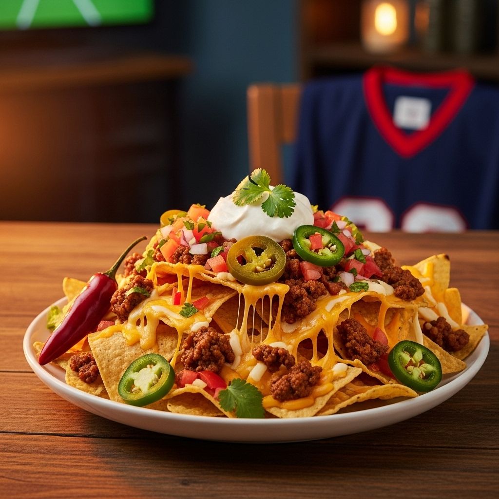 Smart ingredient timing keeps chips crisp and toppings bursting with flavor.