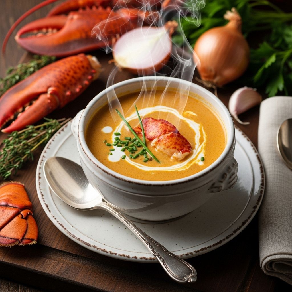 A decadent seafood delight that infuses each bite with deep, indulgent flavor.