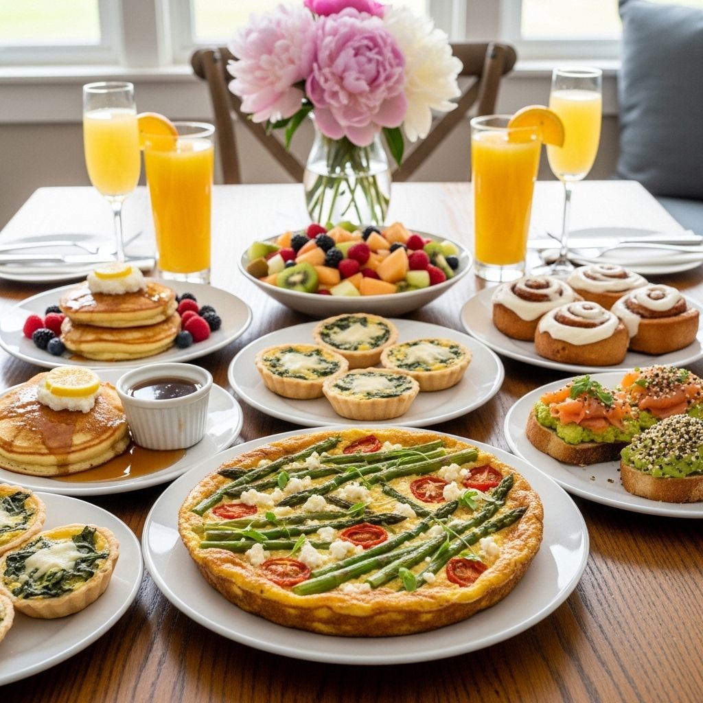 The Ultimate Mother’s Day Brunch: Recipes for a Memorable Feast A balanced menu of sweet, savory, and refreshing dishes that shine with minimal fuss.