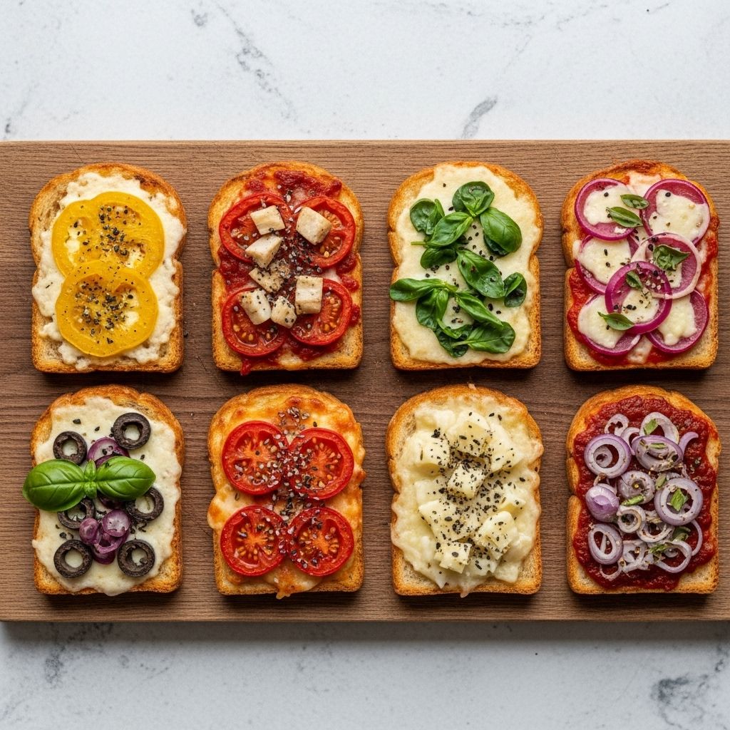 Whip up comforting snack favorites with your choice of toppings in minutes.