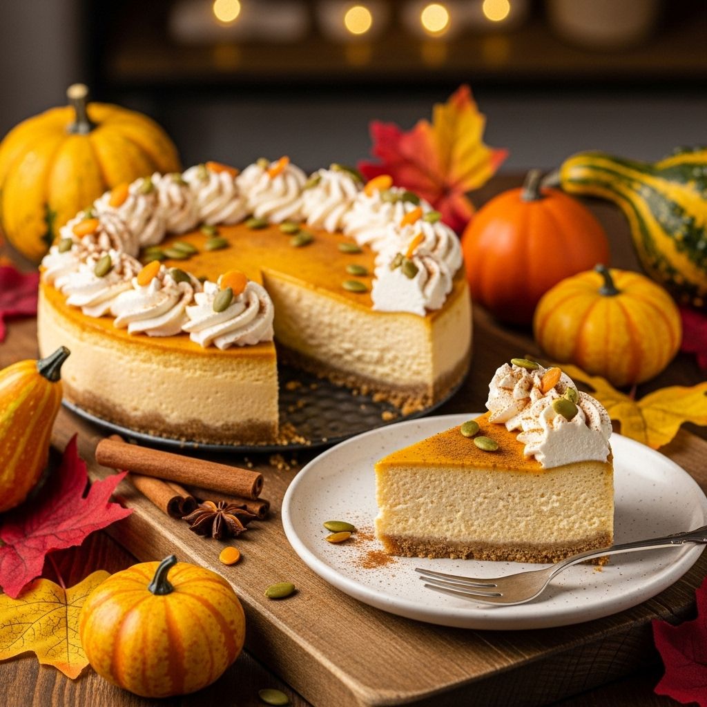Craft a creamy, crack-free fall treat with a rich spiced filling and crunchy pecan crust.