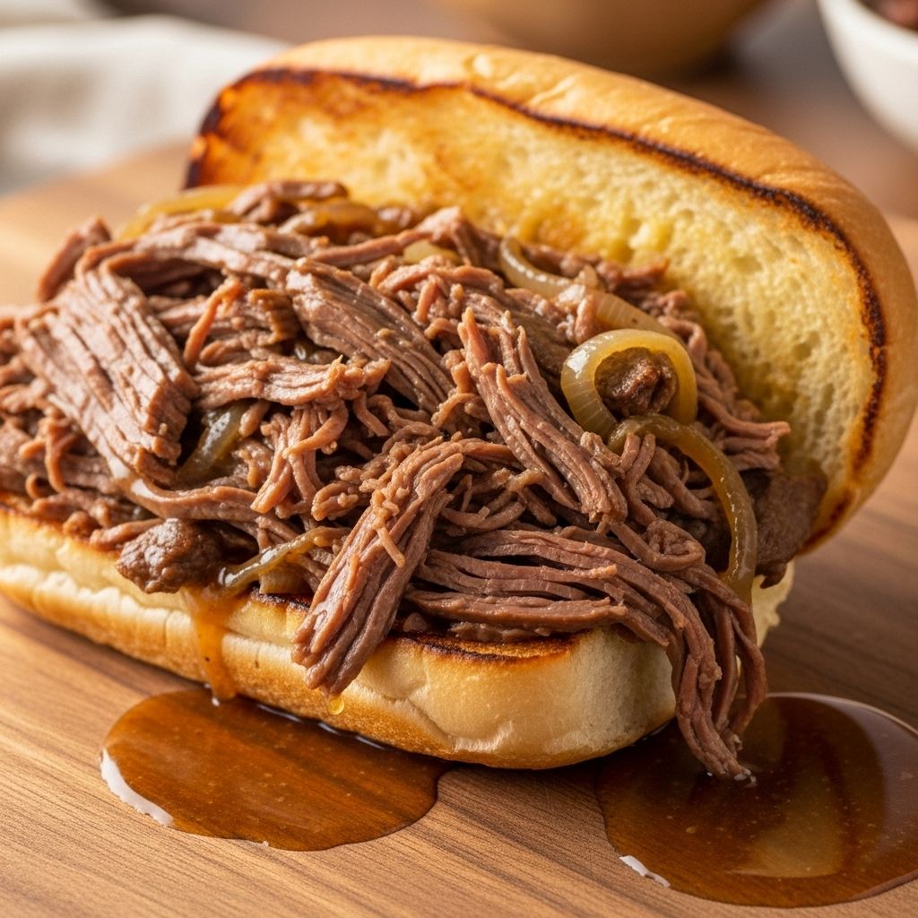 A low effort recipe that simmers all day to deliver juicy, melt in your mouth filling.