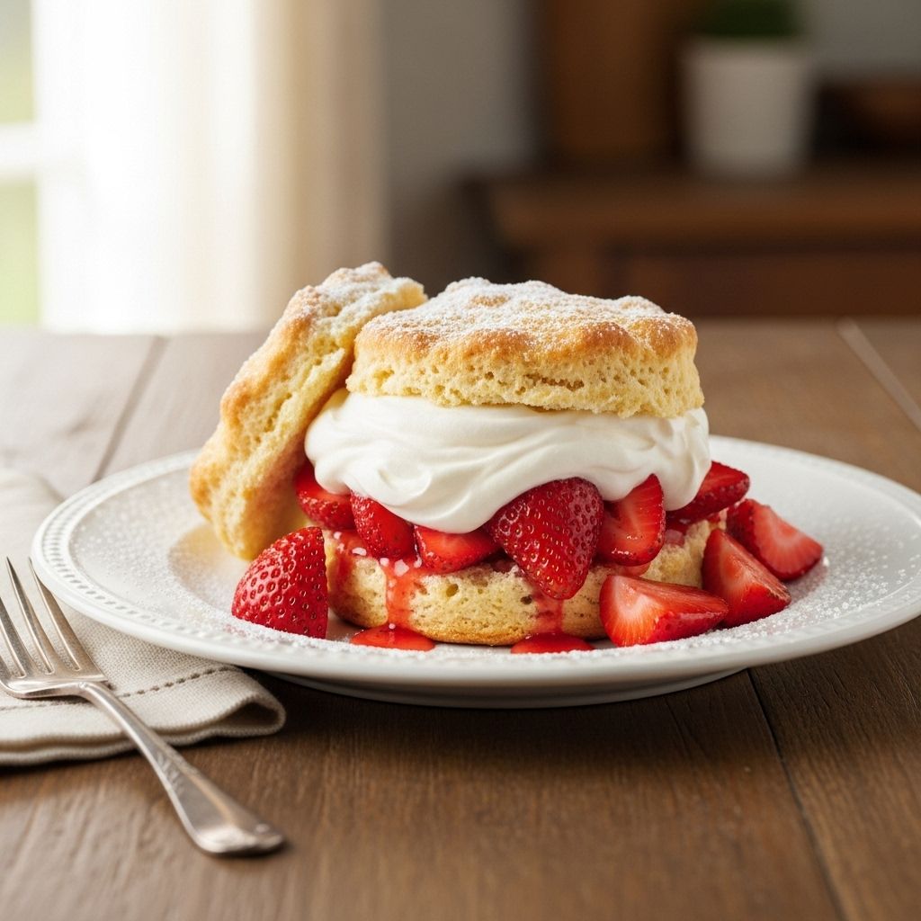 Flaky biscuits meet orange-kissed berries and billowy cream for summer bliss.