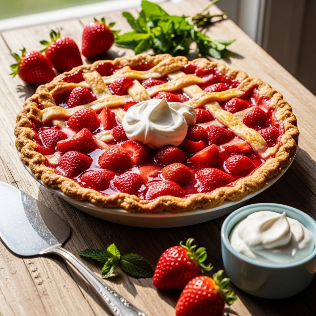 A fruit-forward filling and crisp crust deliver a fresh take on a beloved seasonal treat.