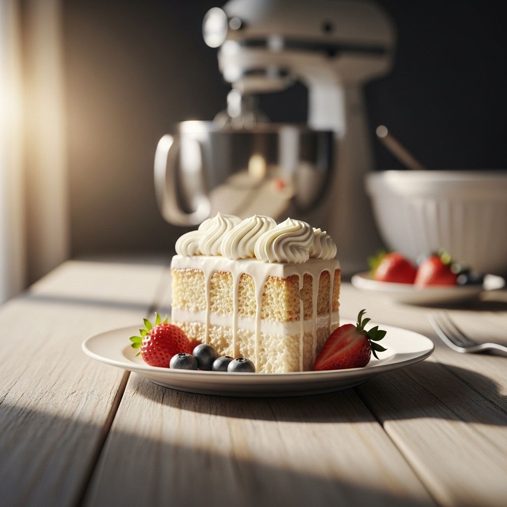 A simple sponge soaked in a rich milk blend yields a tender, cloudlike treat.