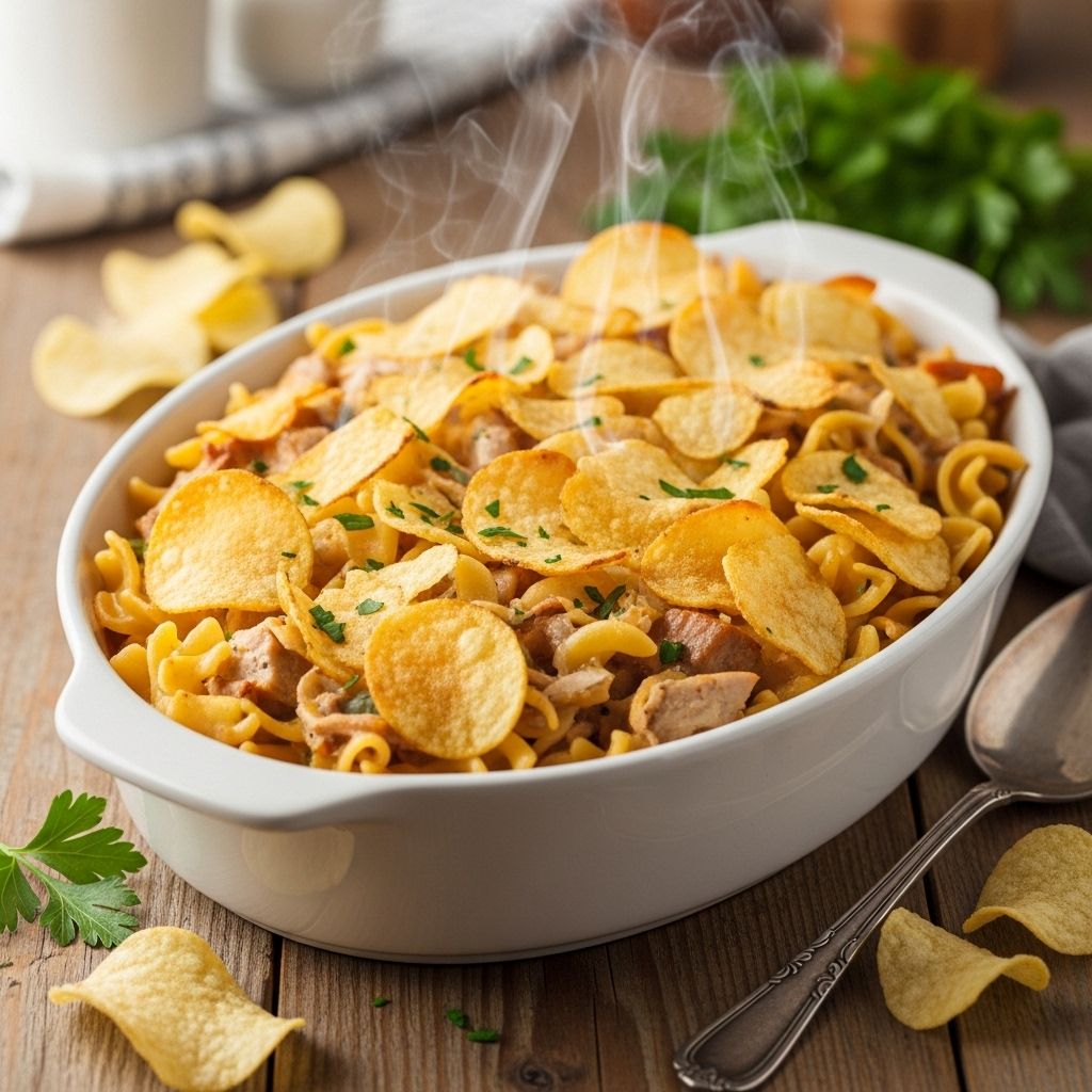 Ultimate Turkey Noodle Casserole: Creamy Comfort from Leftovers Velvety homemade sauce and golden crunch transform excess turkey into a satisfying meal.