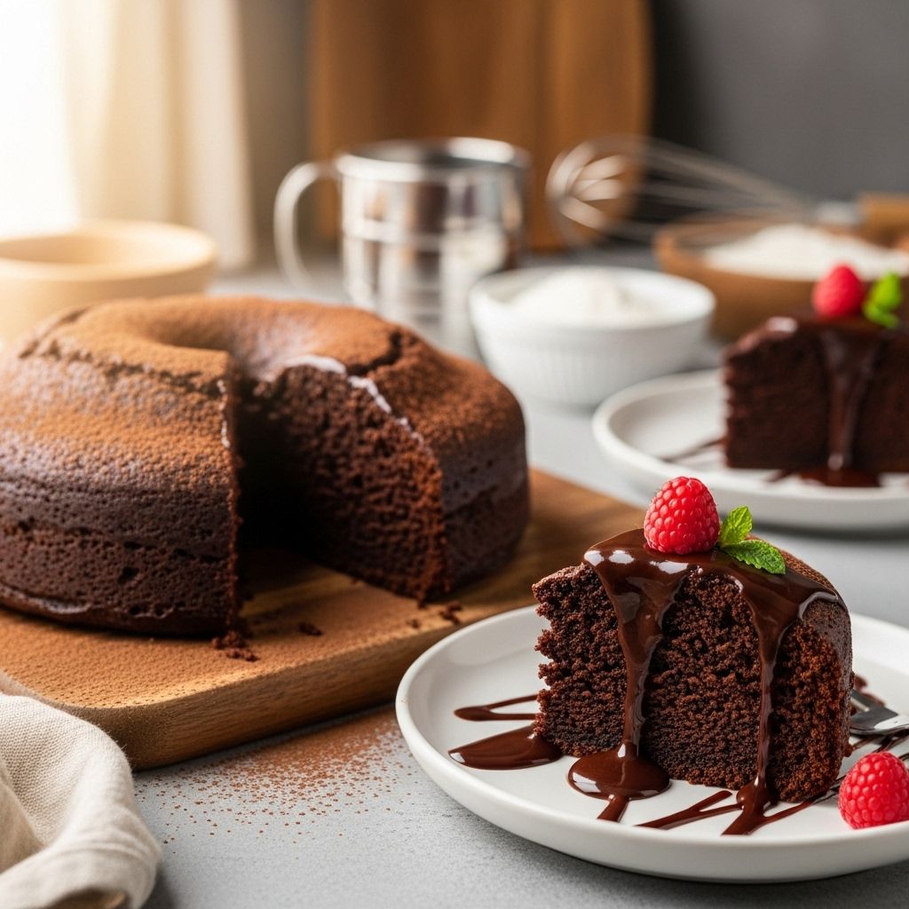 Enjoy a rich, one-pan treat made with basic kitchen ingredients for effortless baking.