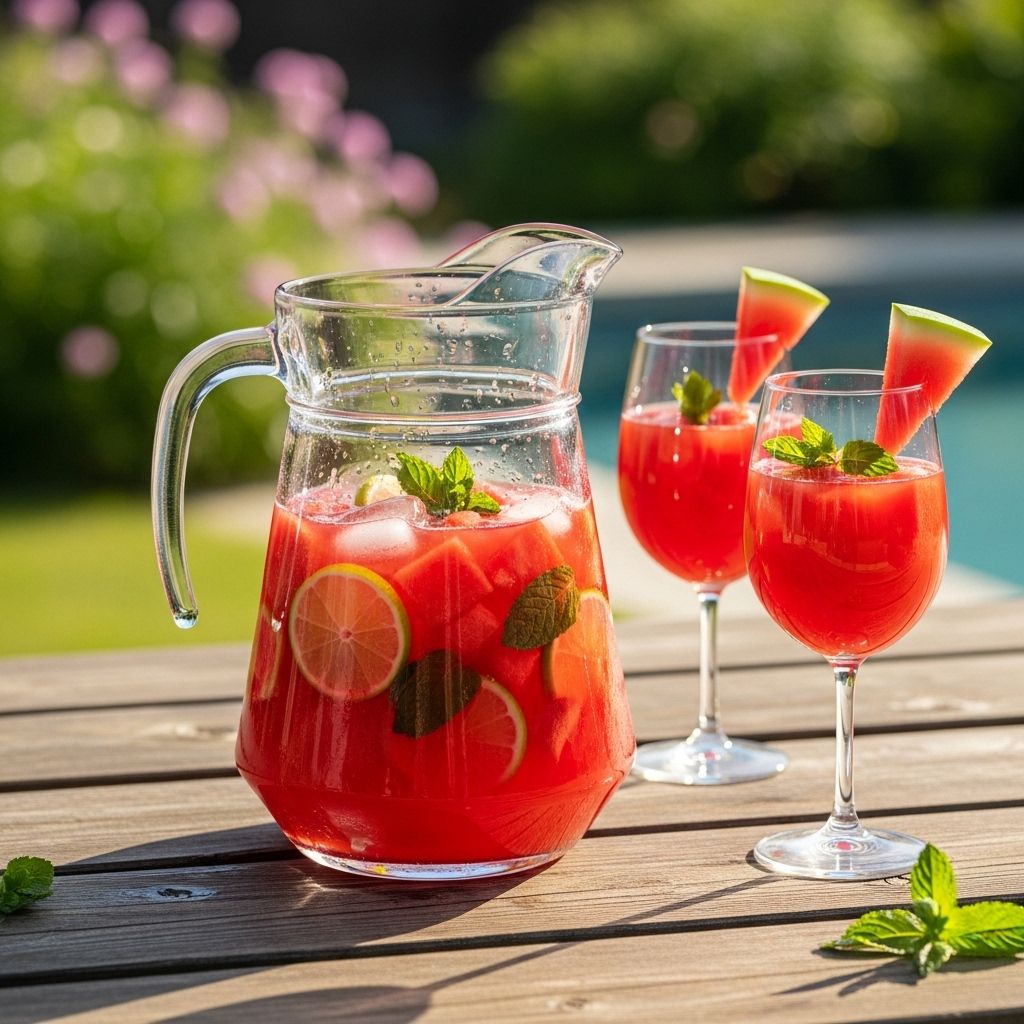 A blush-hued cocktail that turns simple ingredients into a crowd-pleasing centerpiece.