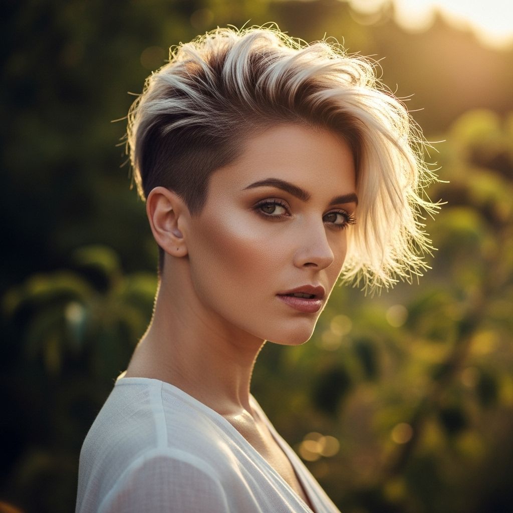 Embrace your edgy side with the undercut pixie—the modern, low-maintenance cut that works for every hair type and face shape.