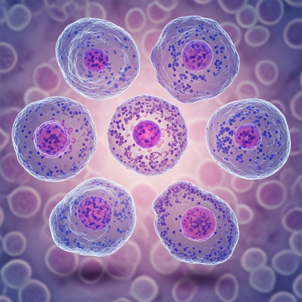 Explore the evolving classification, genetic basis, and prognosis of acute myeloid leukemia (AML) subtypes for improved diagnosis and treatment.