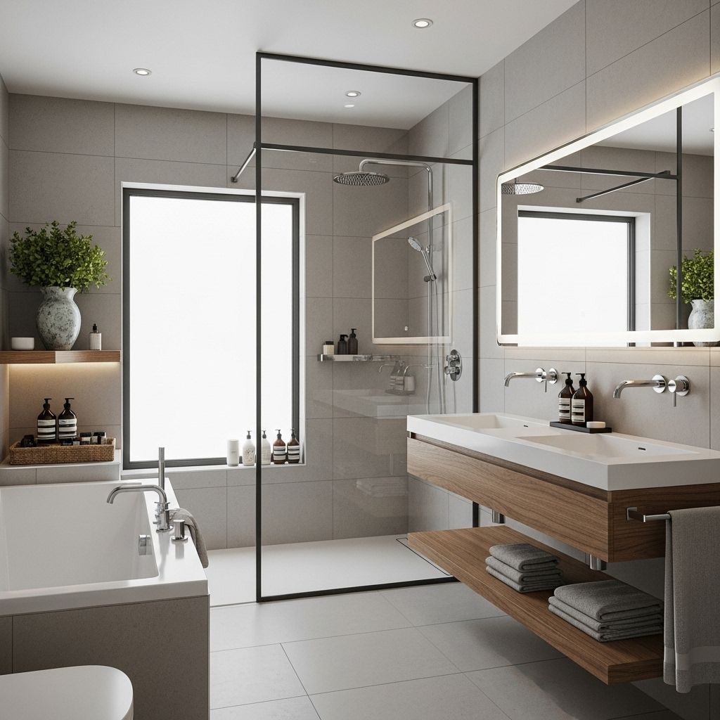 En Suite Bathroom Guide: Features, Benefits, And Design Tips Transform your master bedroom with a private bathroom that adds luxury and convenience to your daily routine