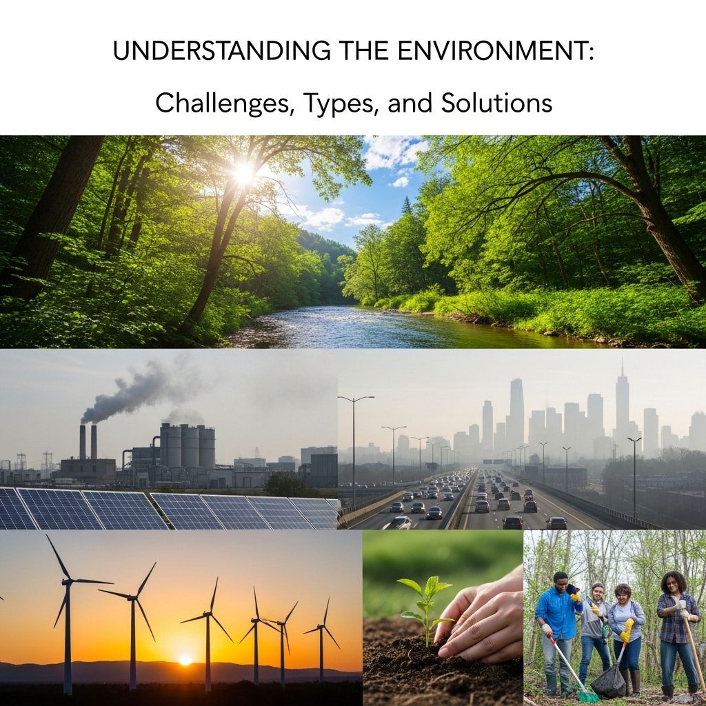 Explore the meaning, types, issues, and actionable solutions for environmental protection in our interconnected world.