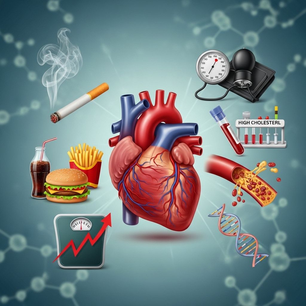 A comprehensive guide to the genetic, lifestyle, and health-related factors that shape your heart disease risk.