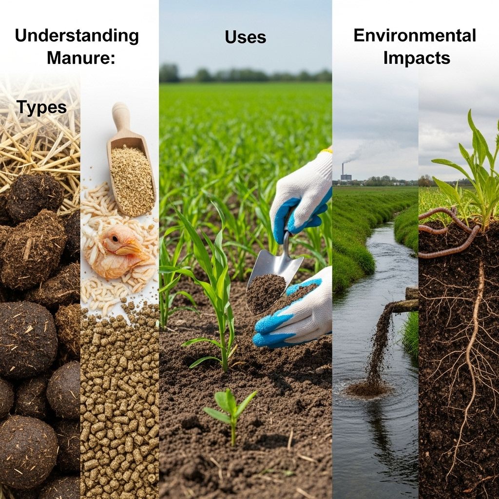 Understanding Manure: Types, Uses, and Environmental Impacts Explore the essentials of manure, its types, applications, and role in sustainable agriculture, soil health, and environmental management.