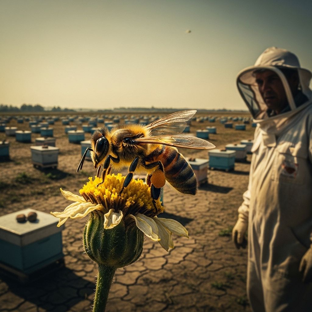 Explore the causes, impacts, and management of nectar dearth for bee colonies and discover strategies for supporting your hives through periods of scarcity.