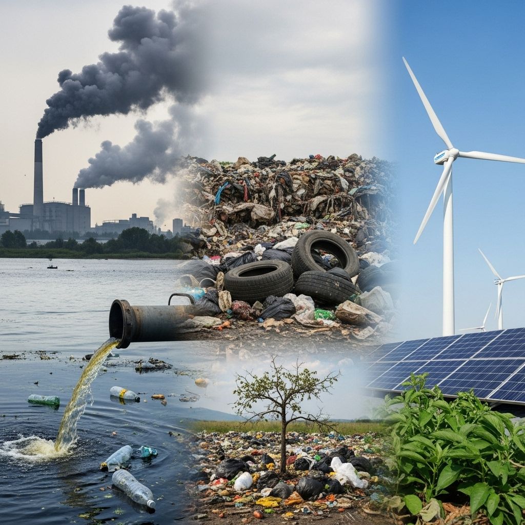 A comprehensive look at pollution—its sources, dangers, impacts on health and nature, and how we can take effective action.