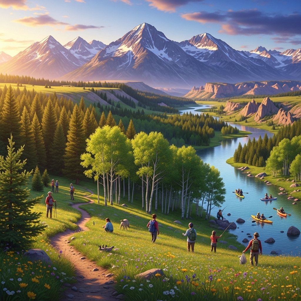 From parks and wilderness to working landscapes, public lands form the ecological and cultural backbone of the United States, serving communities and wildlife alike.