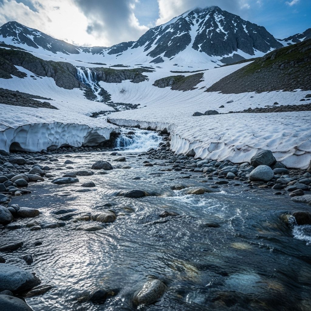 Explore how snowmelt shapes water cycles, influences ecosystems, and poses both opportunities and risks worldwide.