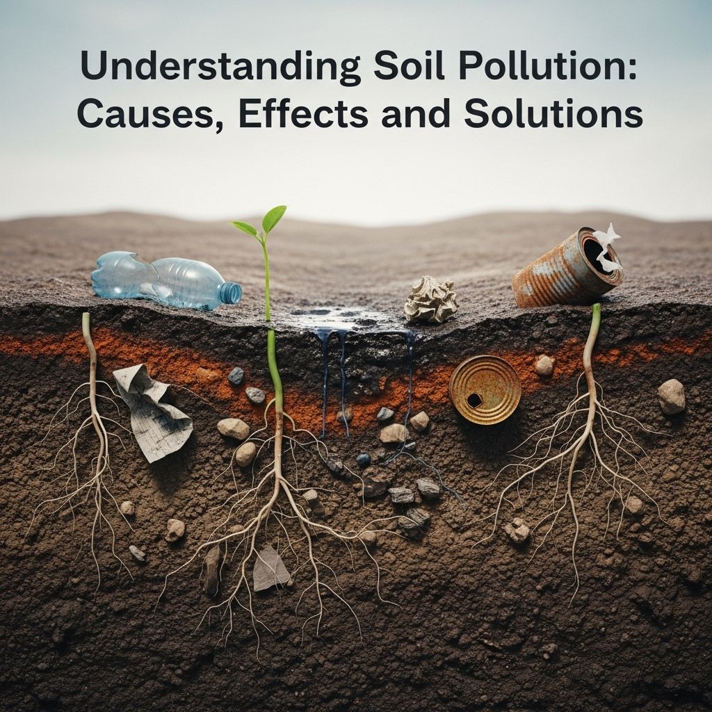 A comprehensive look at what soil pollution is, its causes and effects, and the measures we can take to address this global environmental threat.