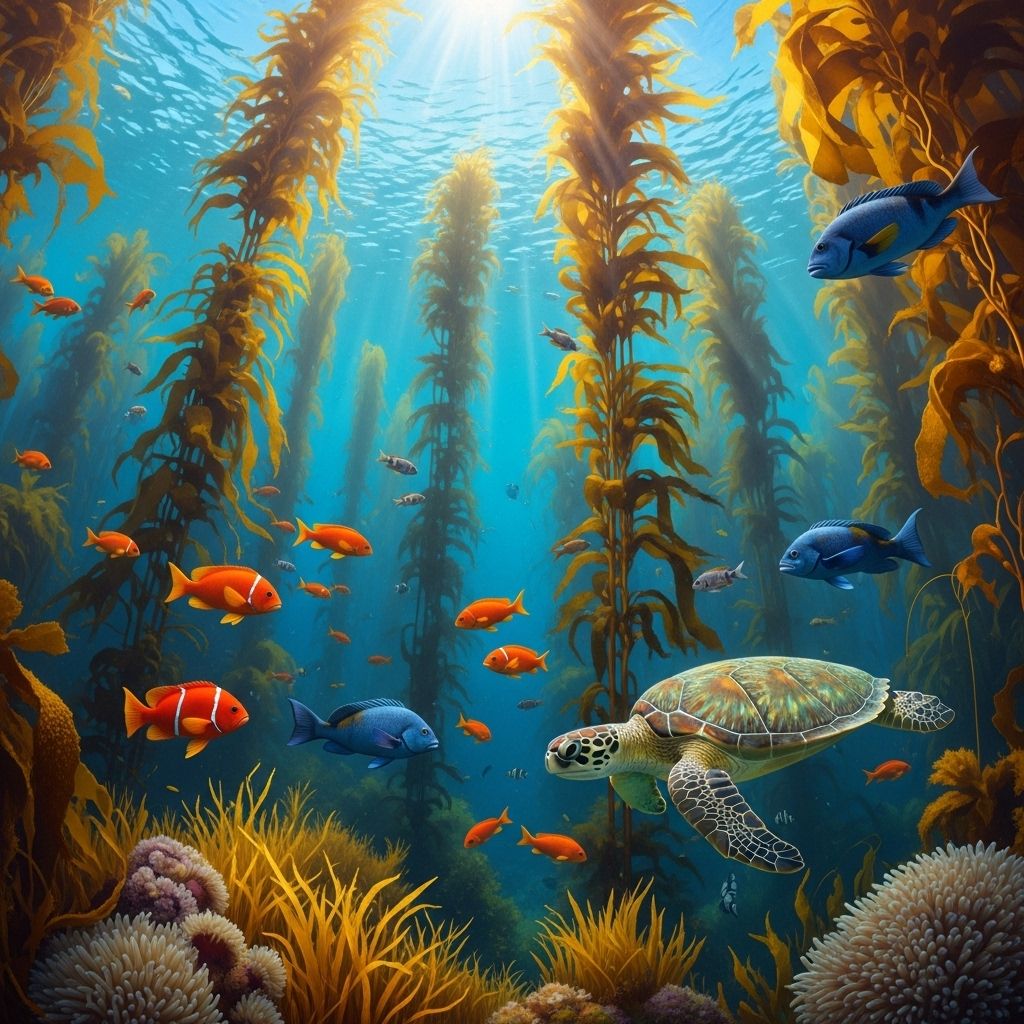 Underwater Forests: Nature’s Hidden Blue Carbon Wonders Discover the mysterious beauty, biological richness, and urgent conservation needs of underwater forests across our planet.