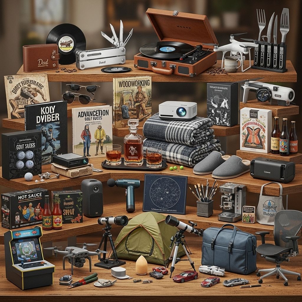 Each selection is curated to honor his passions and make lasting memories.