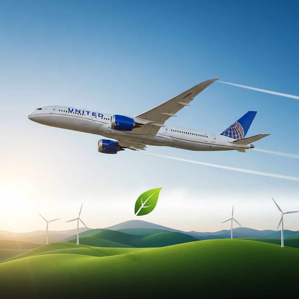 United Airlines Charts New Course with 100% Sustainable Aviation Fuel Pioneering commercial air travel, United Airlines leads the industry with the first passenger flight using 100% sustainable aviation fuel.