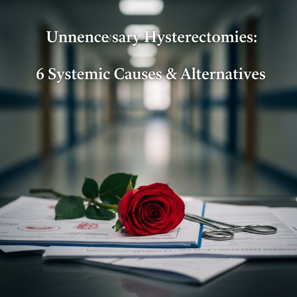 Empowering women to seek full risk disclosures and explore organ-sparing treatments.